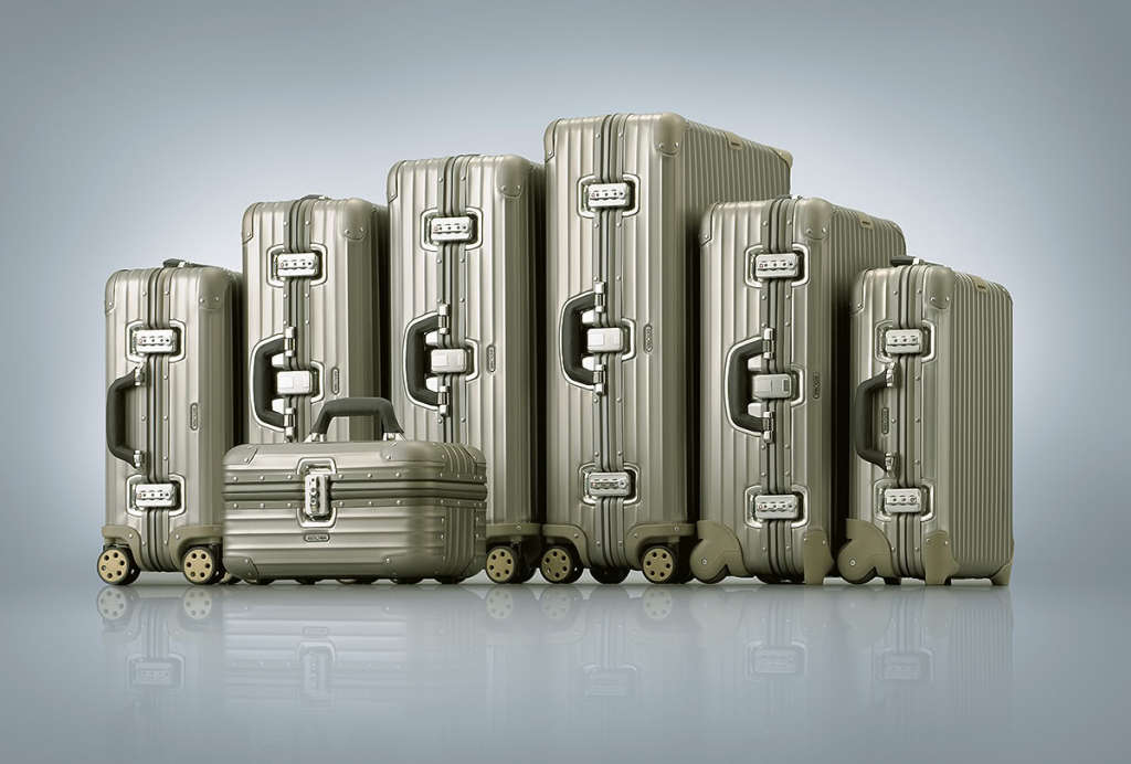 Металлические чемоданы Rimowa Topas Titanium