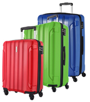пластиковые чемоданы на колесах Travelite