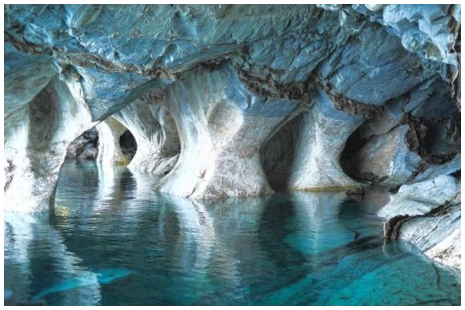 Мраморные пещеры Чиле-Чико, Чили